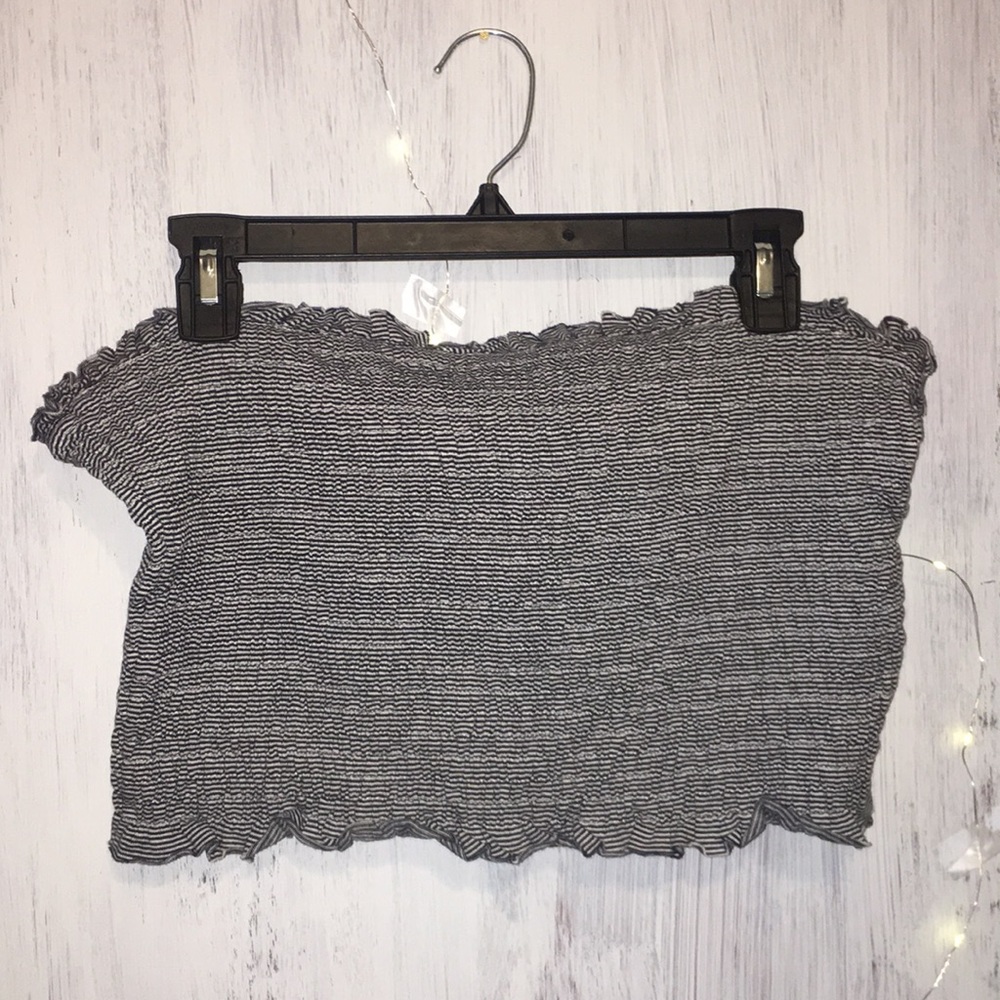 Cute striped tube top!